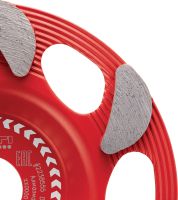 SPX universal diamantkopskive til fin finish Diamantkopskive med ultimativ ydelse til vinkelslibere – for finslibning af beton, puds og natursten