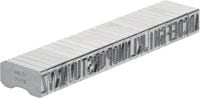 X-MC S 5,6/10 Stempler til mærkning af stål Smalle bogstav- og taltegn med skarp spids til stempling af identifikationsmærker på metal