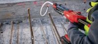 HIT-FP 700 R injicerbar, cementbaseret klæbemørtel Injicerbar cementbaseret klæbemørtel til armeringsjernforbindelser med brandkrav Arbejdsopgaver 3