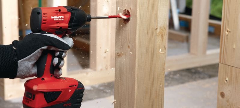 WDB-S fladbor Fladbor til hurtig boring af huller med lille sættedybde i træ Arbejdsopgaver 1