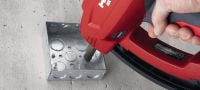 X-GN MX Betonsøm (magasineret) Søm til fastgørelse til beton og andre grundmaterialer ved hjælp af GX 120 gasdrevet sømpistol Arbejdsopgaver 4