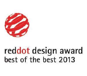                Dette produkt er tildelt Red Dot designprisen "Best of the Best".            