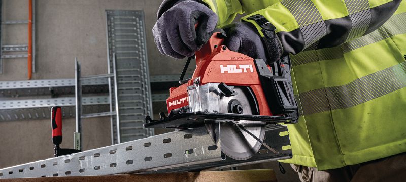 SC 6ML-22 Batteridrevet rundsav til metal Batteridrevet sav til koldskæring i sav og ekstrahurtige, præcise snit op til 60 mm │2-3/8 dybde (Nuron-batteriplatform) Arbejdsopgaver 1