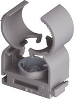 X-FC MX multi-clip Justerbar rørklemme, optimeret til båndede søm og kompatibel med en bred vifte af fastgørelsesmetoder, grundmaterialer og rørdiametre
