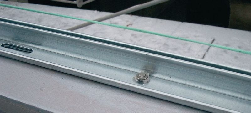 X-CR P8 Søm i rustfrit stål Løse skudsøm i rustfrit stål til fastgørelse i beton og stål, til krudtdrevne boltepistoler Arbejdsopgaver 1