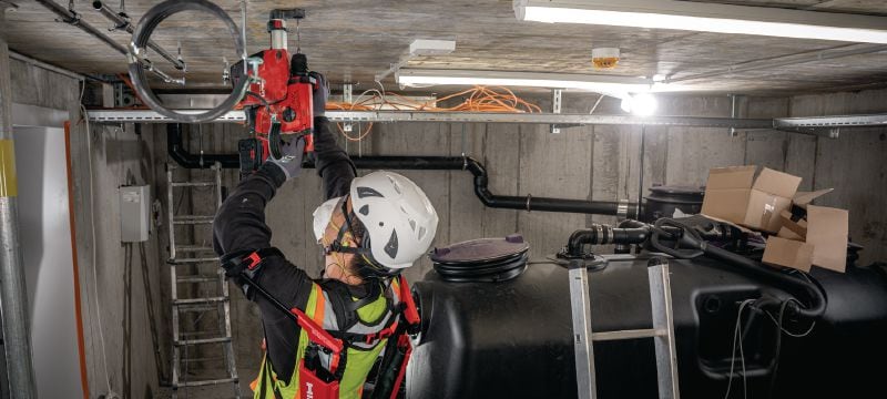 EXO-S SKULDER-EXOSKELET Bærbart exoskelet, som mindsker træthed i skuldrene og nakken ved arbejde over skulderniveau. Til bicepsomkreds op til 40 cm (16) Arbejdsopgaver 1