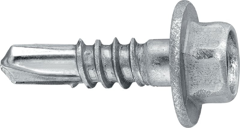 S-AD 01 S selvborende metalskruer Selvborende skrue (A2 rustfrit stål) uden skive til fastgørelse af aluminiumfacader (op til 4 mm)