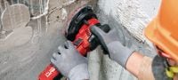 DGH 130 betonslibemaskine Betonslibemaskine til let slibning og overfladebehandling af vægoverflader Arbejdsopgaver 3